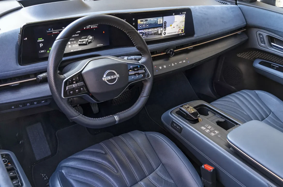 apo tin iaponia sta cheria sou dokimazontas to neo nissan ariya