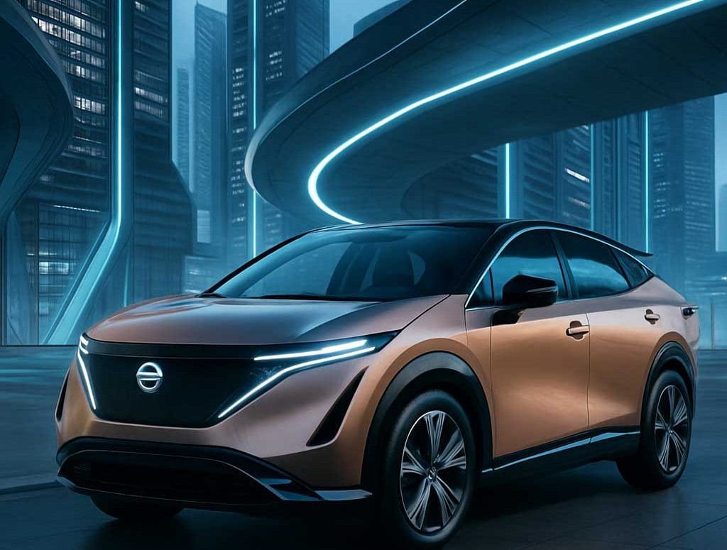 to 2025 nissan ariya synechizei na provalletai os ena apo ta pio pliri ilektrika crossover