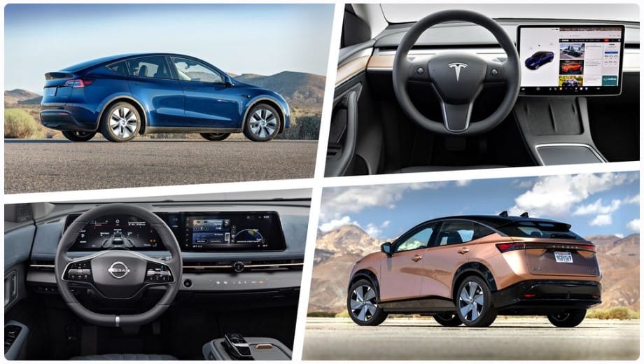 ariya i tesla i enallaktiki protasi tis nissan stin epochi ton premium ev