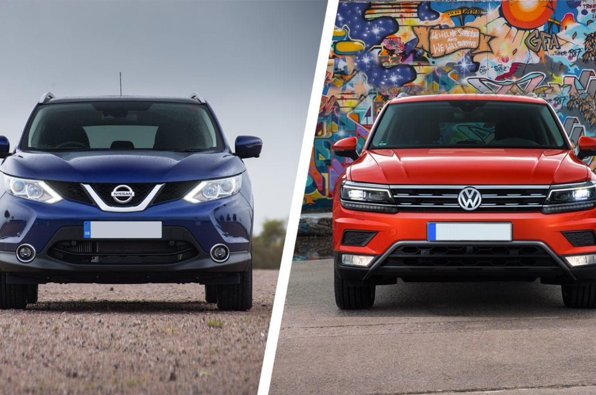 Nissan Qashqai vs VW Tiguan