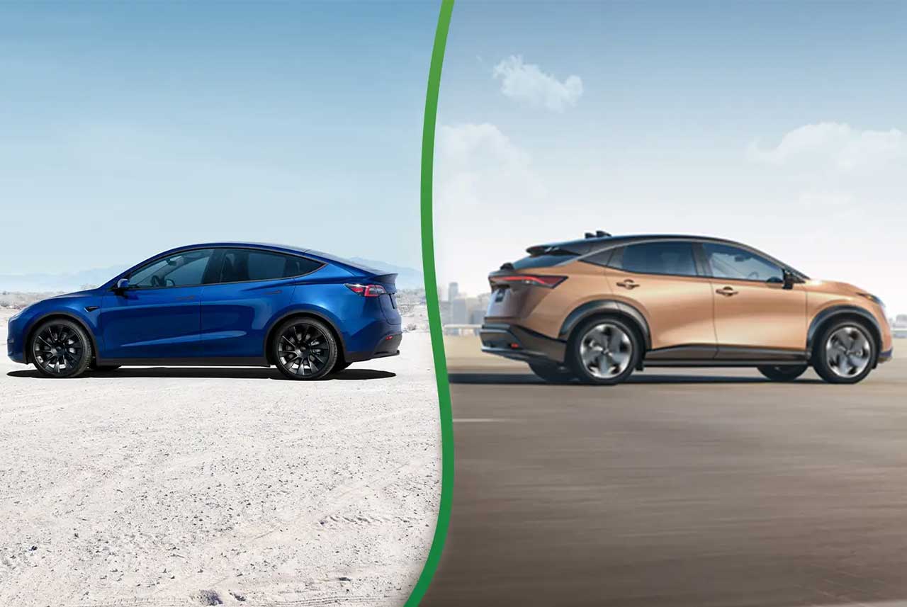 Ηλεκτρικό Nissan Ariya vs Tesla Model Y
