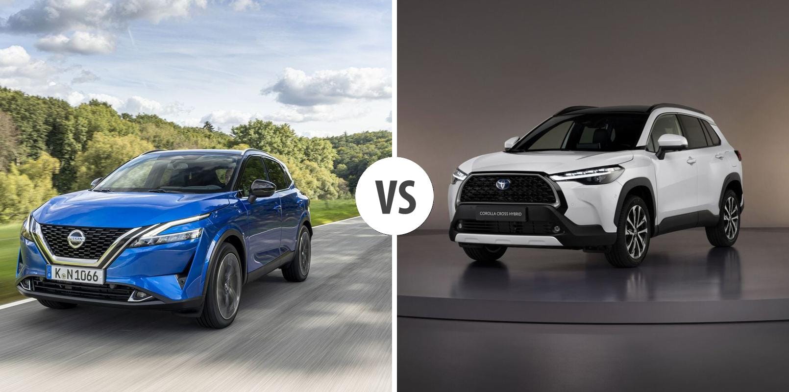 Nissan Qashqai e Power vs Toyota Corolla Cross