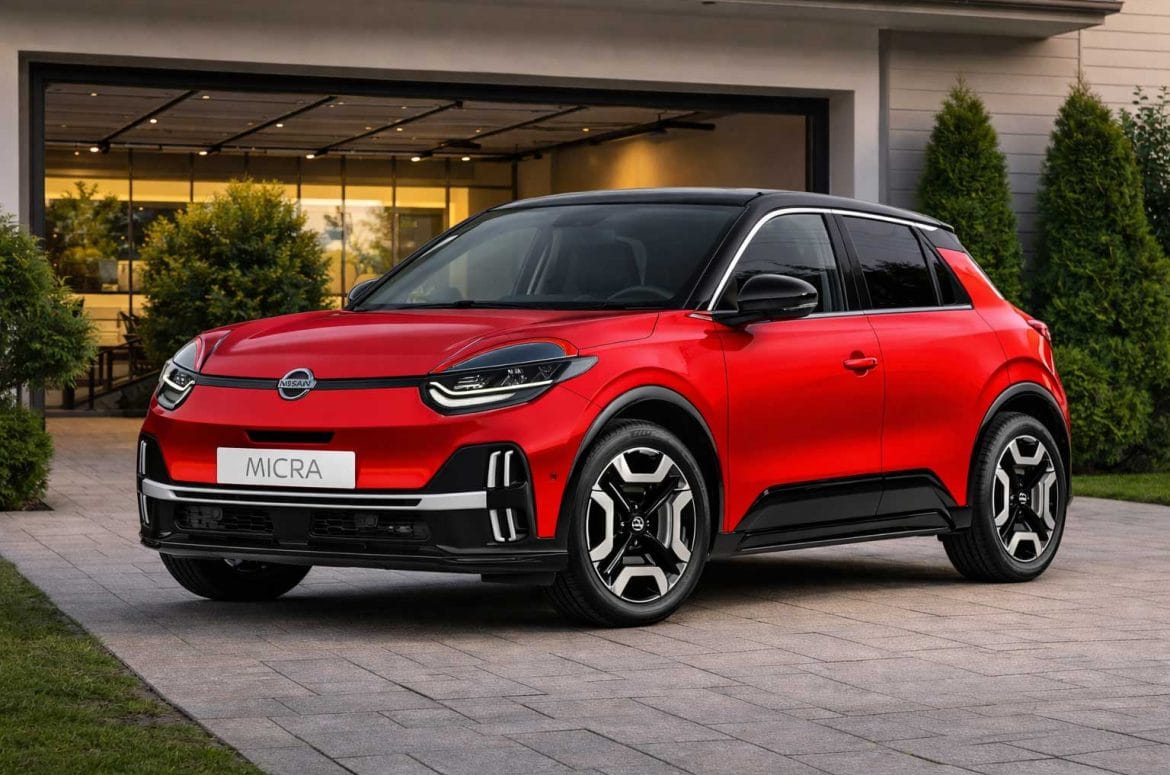 nissan micra electric 2026 to thryliko mikro epistrefei os ilektriko