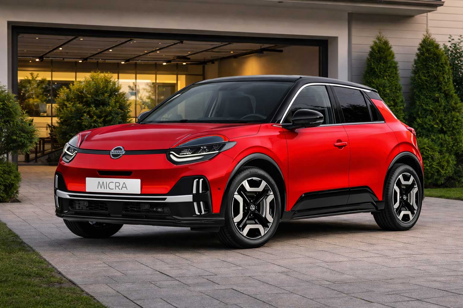 nissan micra electric 2026 to thryliko mikro epistrefei os ilektriko
